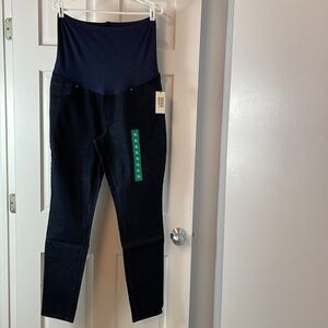 NWT Vintage America Maternity Denim Jeans- Size XL